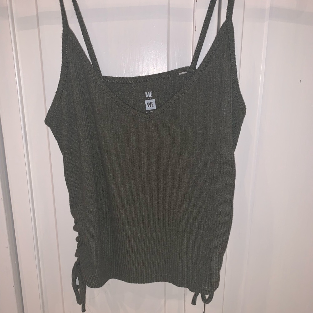 Pacsun Me to We Green Tank